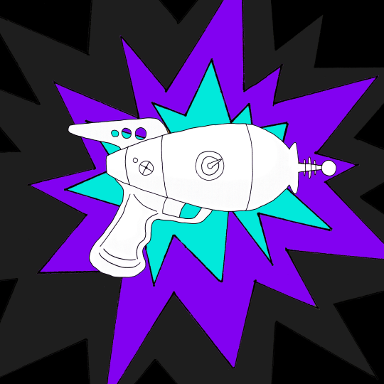 Silver Ray Gun