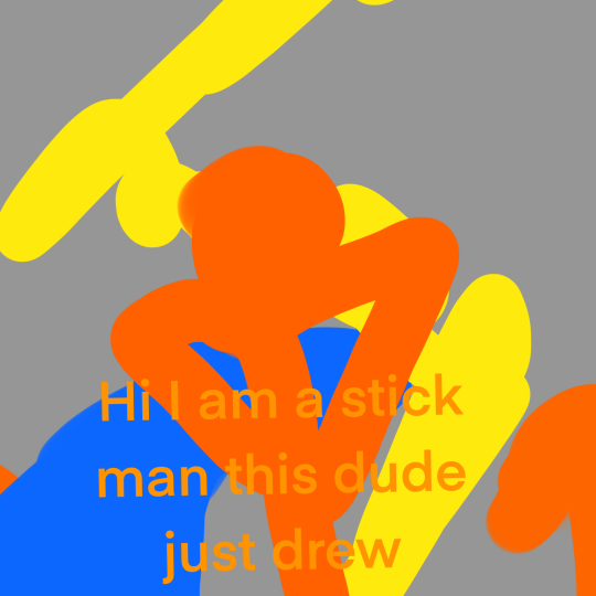 stick man cool