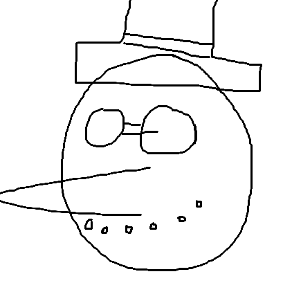 Ghastly Snowman