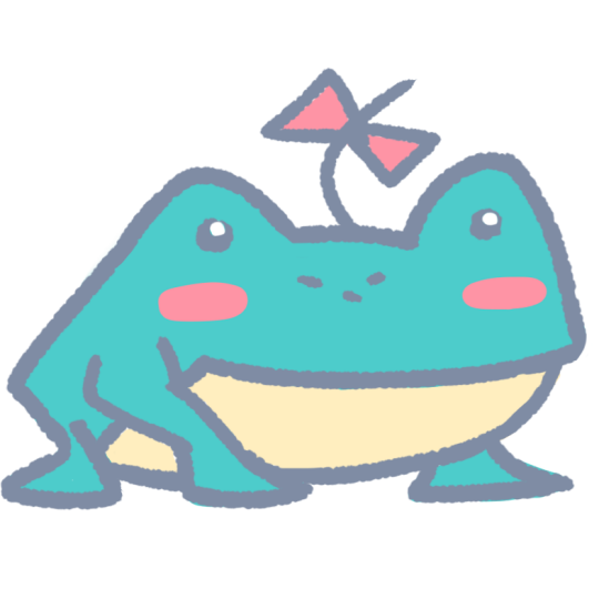 Humble Frog Illustration