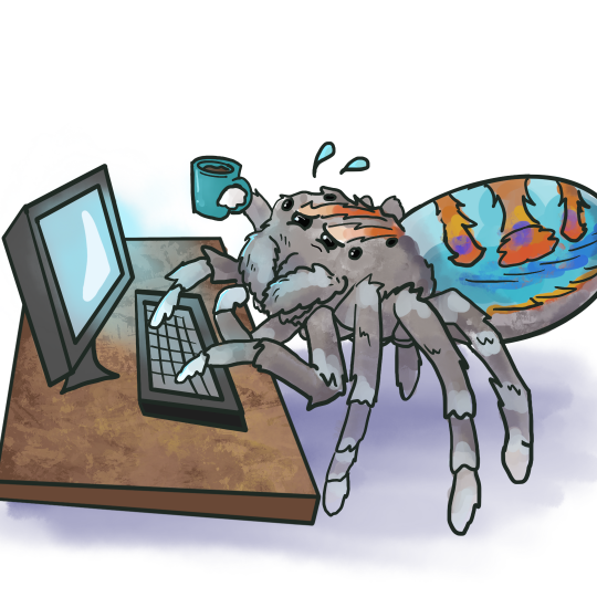 Spider With A Sword