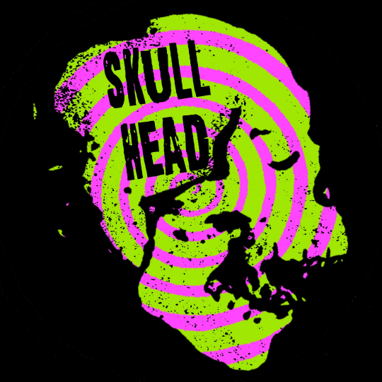 Skull Head Comic