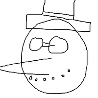 Ghastly Snowman