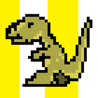 Electric Dinosaur Art