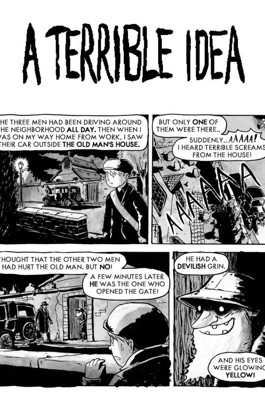 A Terrible Idea English Globalcomix