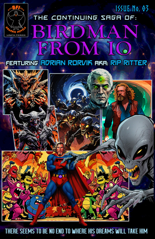 The Return of "Birdman From Io" 25 years - Issue 3