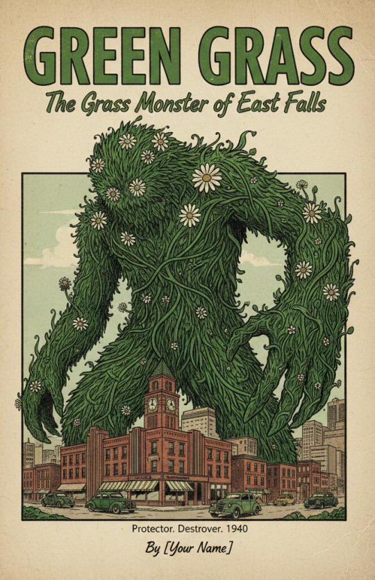 Green grass the grass monster of east falls