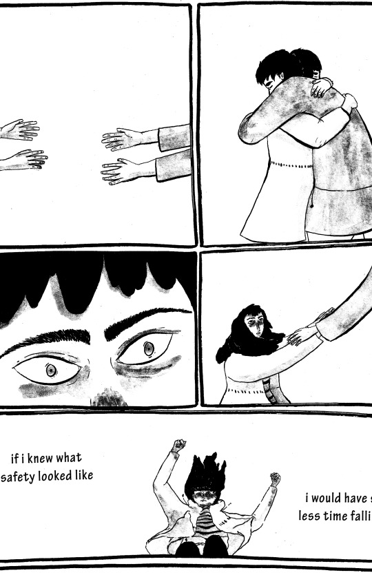 Illustration of a poem by Rupi Kaur