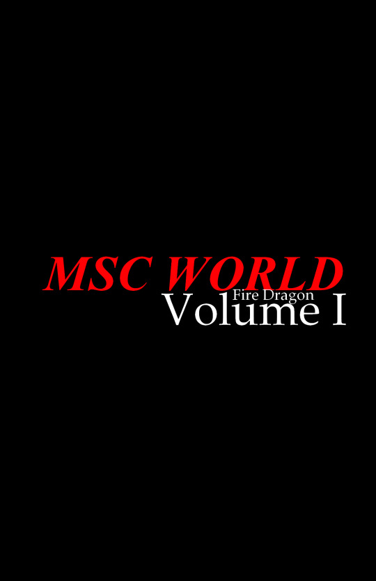 MSC WORLD: Fire Dragon
