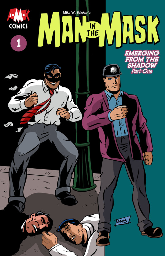 Man in the Mask: Emerging from the Shadow Issue #1