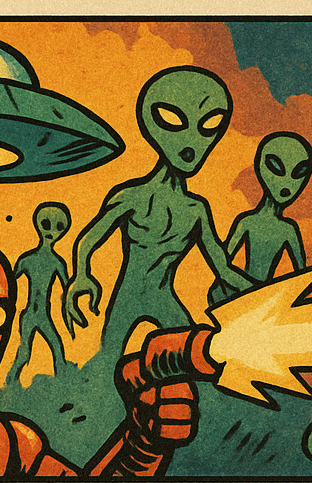 Robots vs Aliens