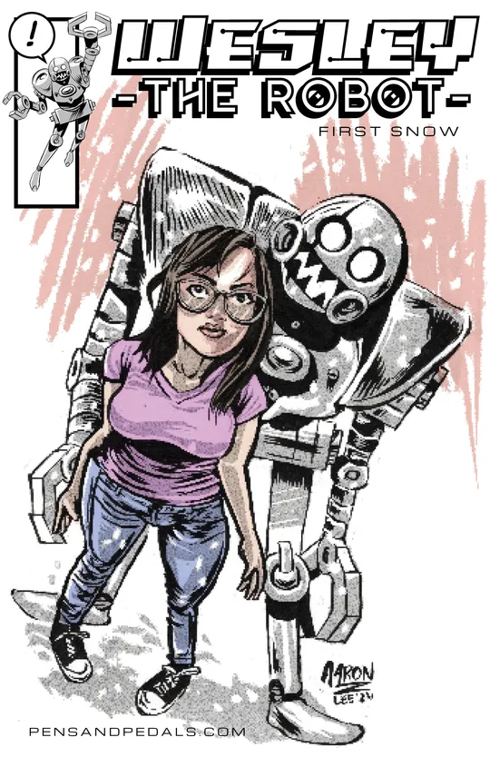 Wesley the Robot: First Snow