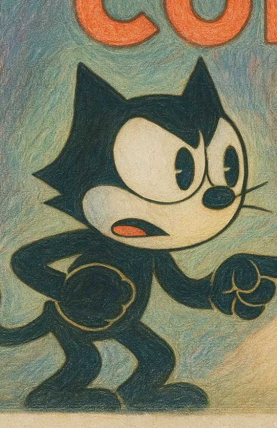 FELIX & BOOP IN "THE PHANTOM REEL"