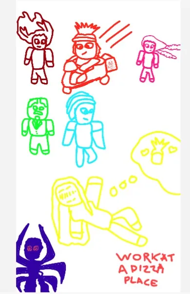 Work At A Pizza Place: THE MANGA