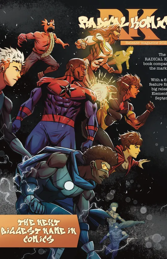 Radical Komics Release Magazine 2025