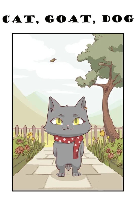 CAT GOAT DOG