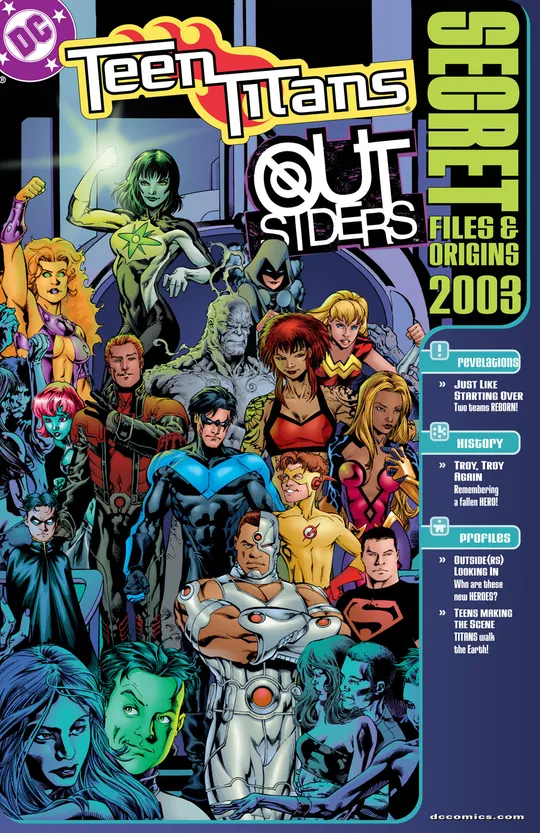 Teen Titans/Outsiders Secret Files (2003)