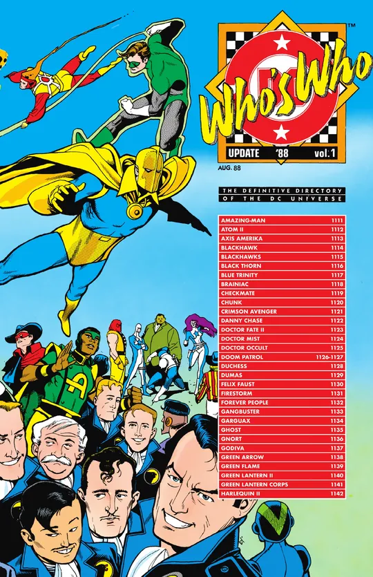 Who's Who Update (1988)