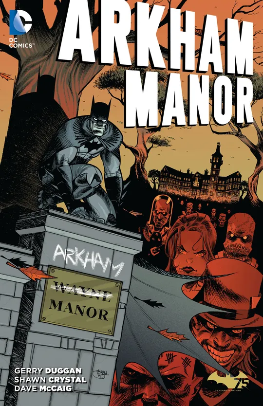 Cover image for Arkham Manor (2014-)