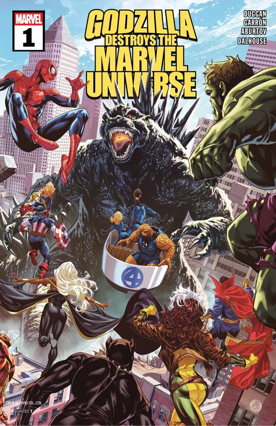 Godzilla Destroys The Marvel Universe (2025)