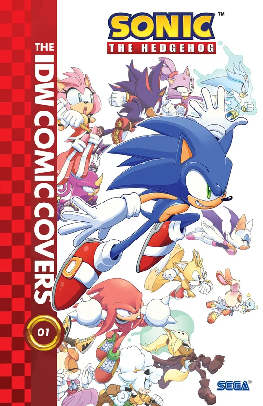 Sonic the Hedgehog: The IDW Comic Covers