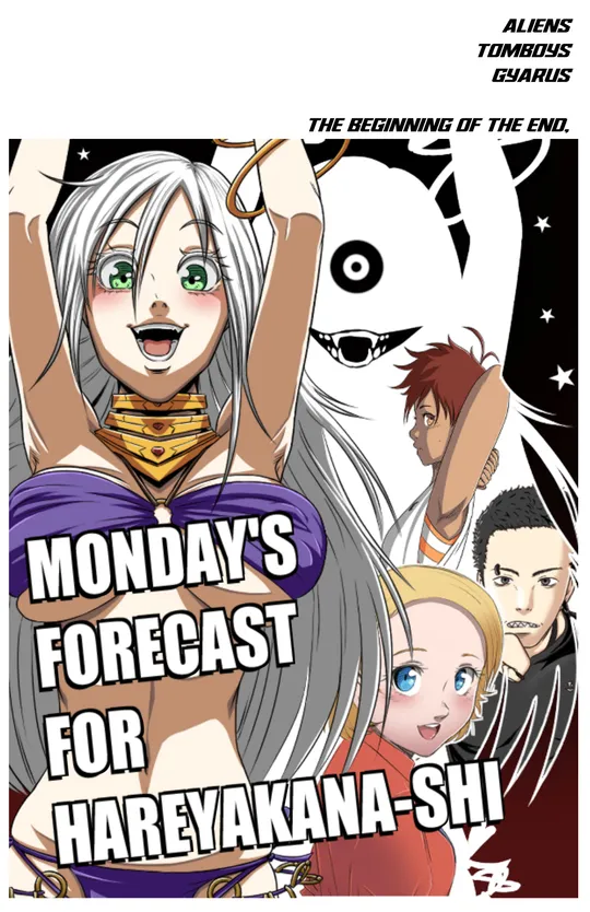 Monday's Forecast for Hareyakana-shi