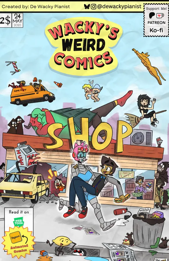 Wacky's Weird Comics