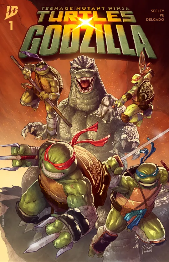 Teenage Mutant Ninja Turtles x Godzilla
