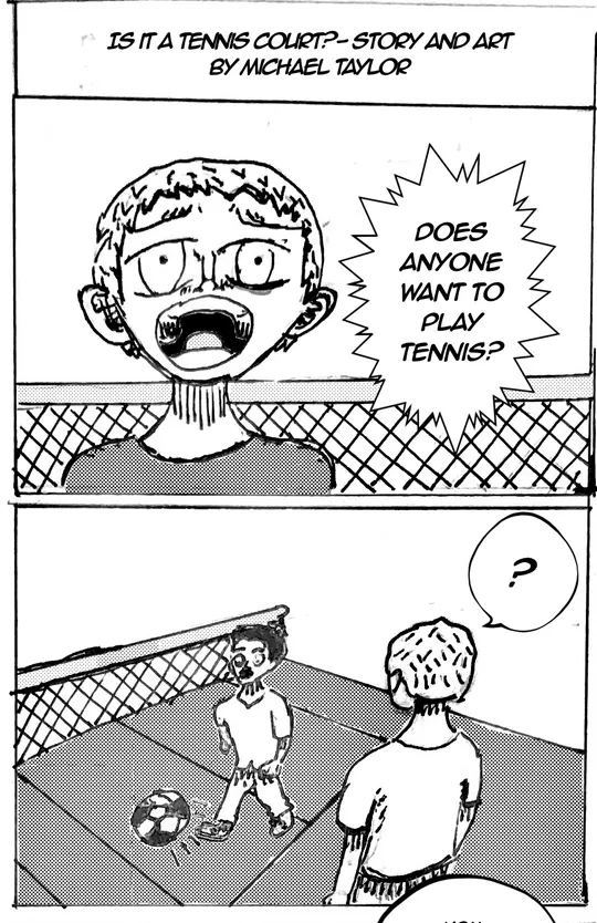 Is It A Tennis Court?- by Michael Taylor