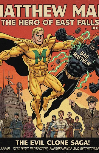 Matthew man The hero of east falls book 3