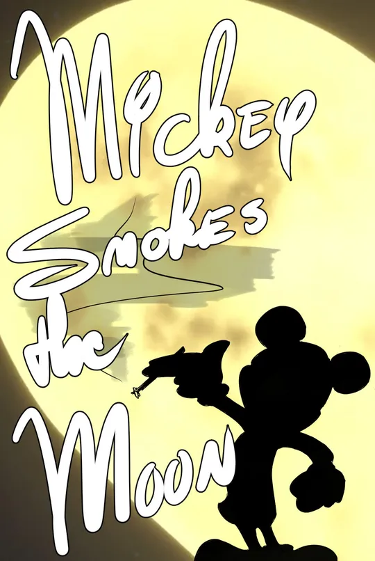 Mickey Smokes the Moon