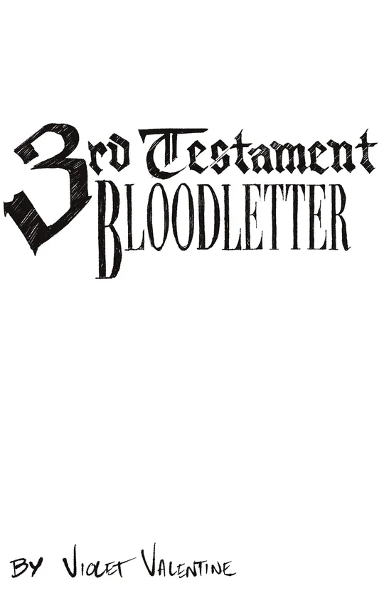 3RD TESTAMENT BLOODLETTER