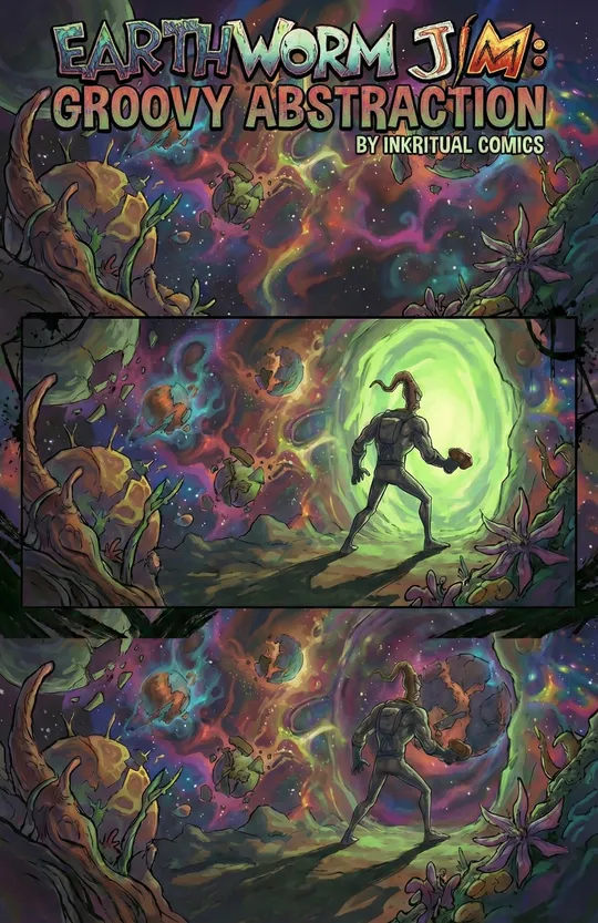 Earthworm Jim Groovy abstraction 