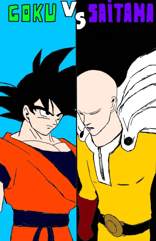 Goku Vs Saitama