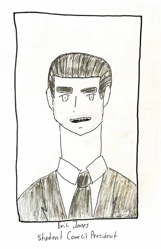 Eric Jones Student Council President