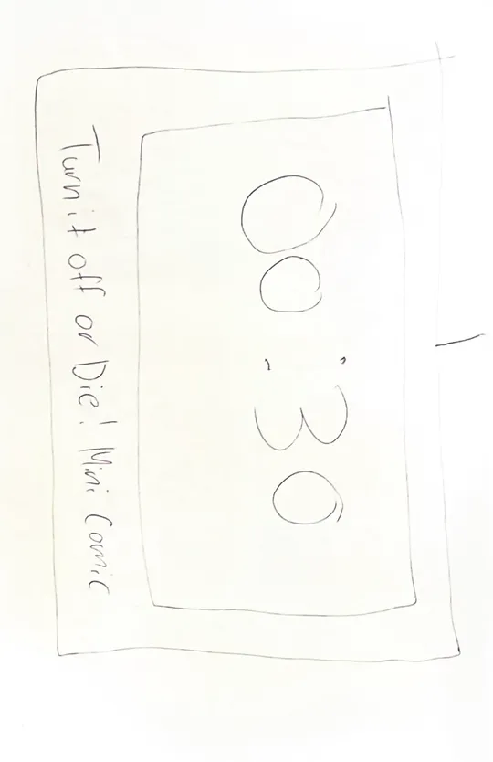 TURN IT OFF OR DIE! [Mini Comic]