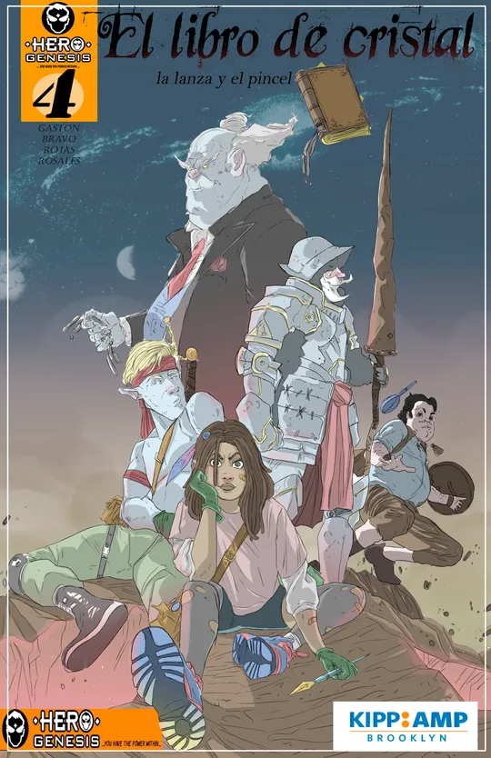 El libro de Cristal   capitulo 4 : la lanza y el pincel  