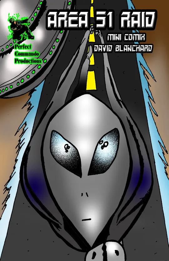 Area 51 Raid Mini Comix