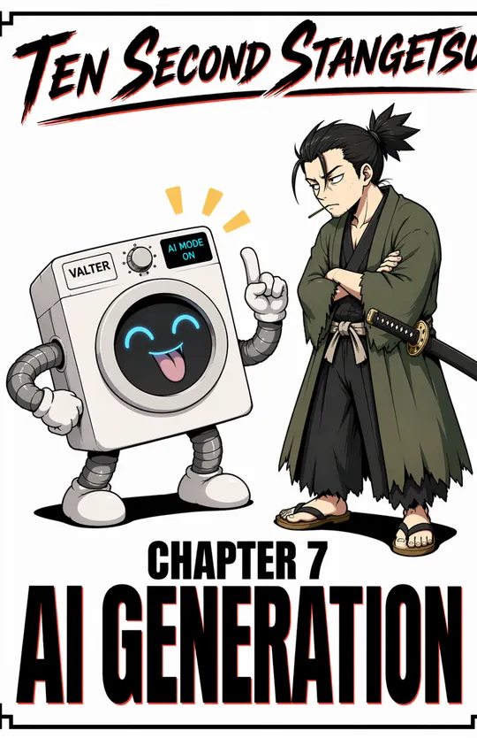 Ten Second Stangetsu: Chapter 7 - AI Generation