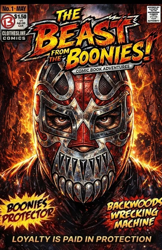 The Beast From The Boonies: Comic Book Adventures 