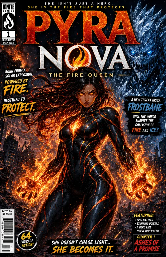     Pyra Nova – The Fire Queen Rises 