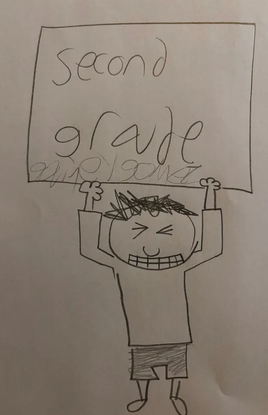 stuck in second grade!