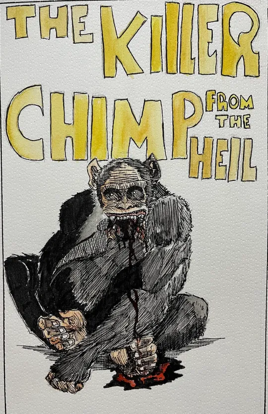 THE KILLER CHIMP FROM THE HELL