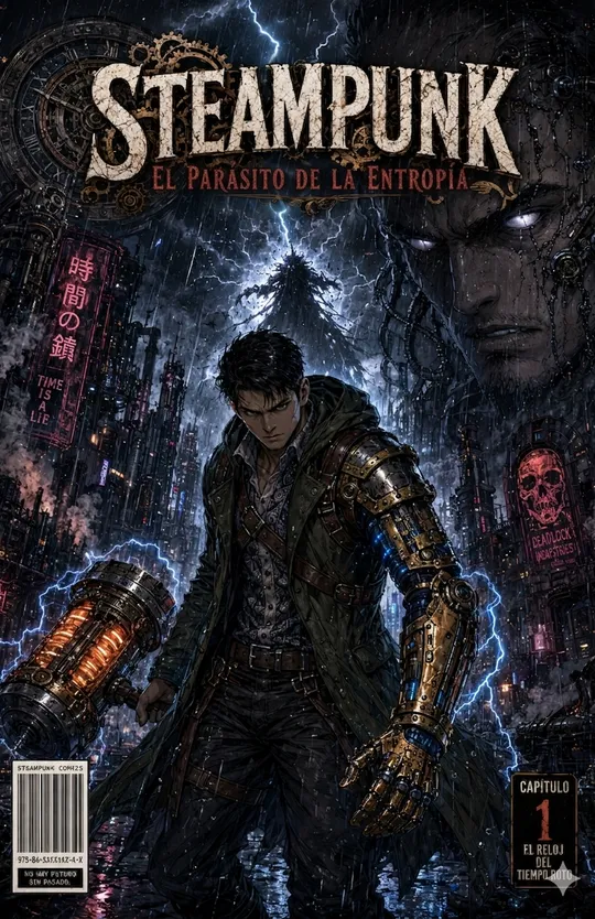 Steampunk El Parásito de la  Entropia 