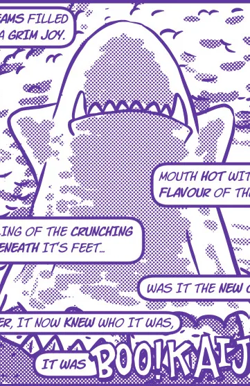 Boo! Kaiju!! - The Original Scarfff Strips