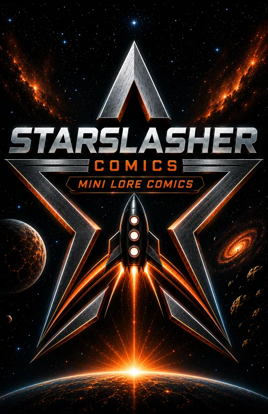 Starslasher Comics Mini Lore Comics