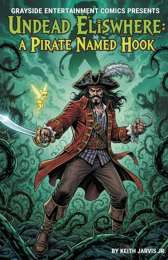 Undead Elsewhere a pirate named hook graphic novel 