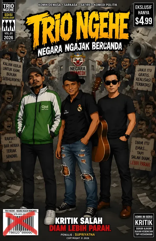 TRIO NGEHE : NEGARA NGAJAK BERCANDA