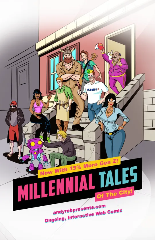 Cover for Millennial Heroes: Tales... Of The City! Leapin' Luchas Part 1: Push It To The Lucha!