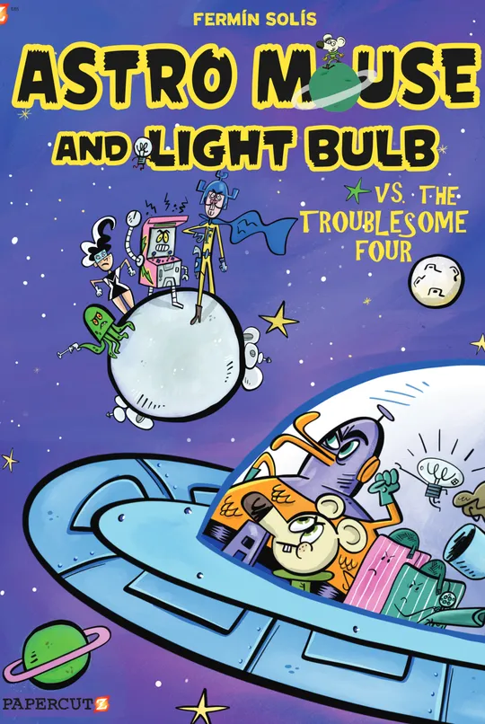 Astro Mouse and Lightbulb